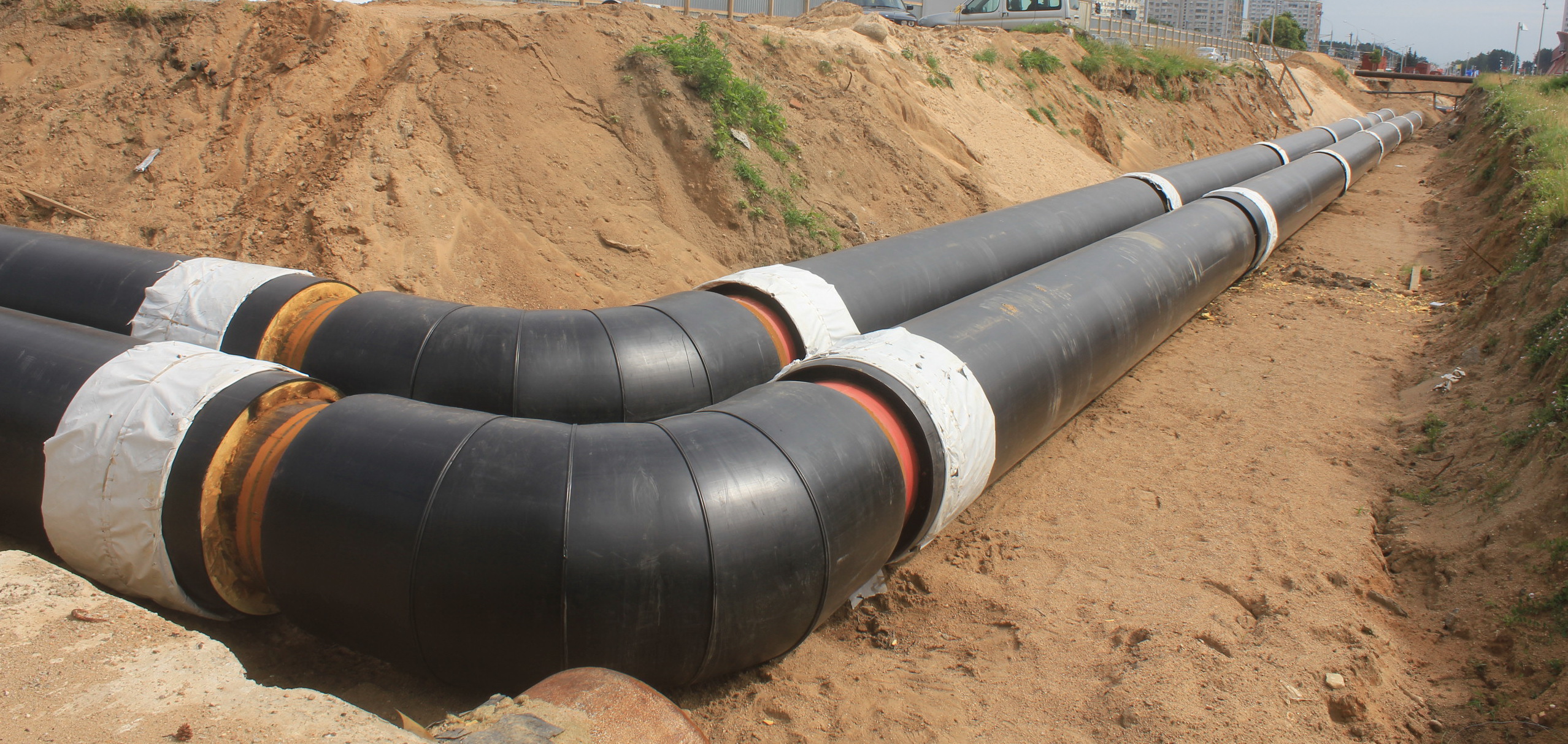 Экспериментальный многофункциональный комплекс «Минск- Мир». Участок тепловой сети вдоль ул. Аэродромная от перемычки между ТМ53 и ТМ27 до тепловой сети по ул. Проектируемая №1