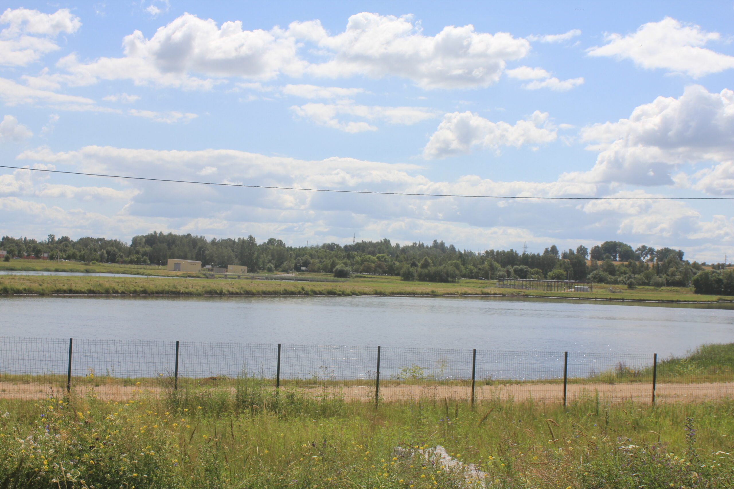 Реконструкция пруда-регулятора в районе по ул. Инженерной