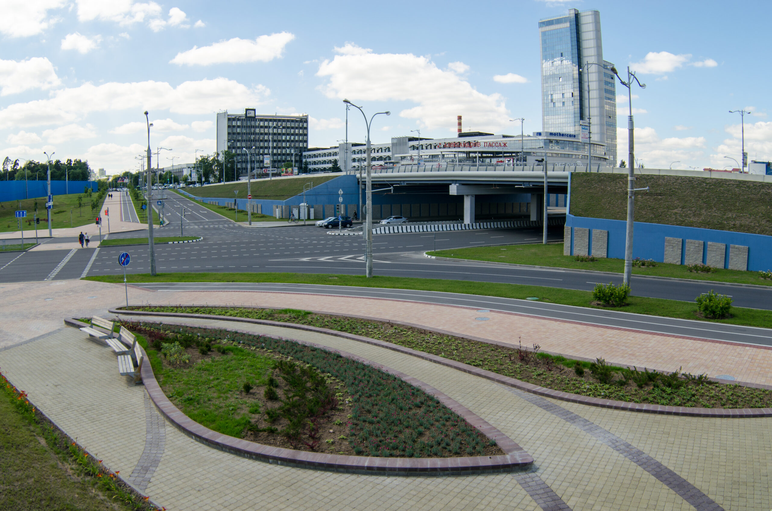 Транспортная развязка на пересечении пр. Независимости с ул. Филимонова